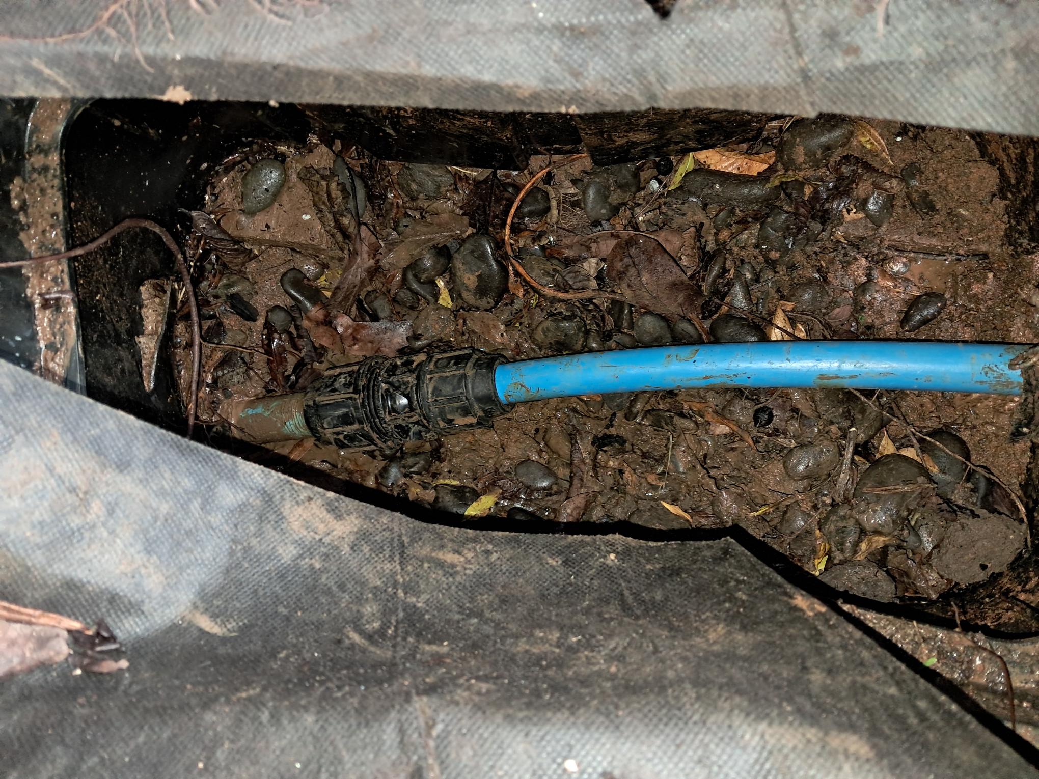 Underground Grass Area Leak Repair - Documentation 4